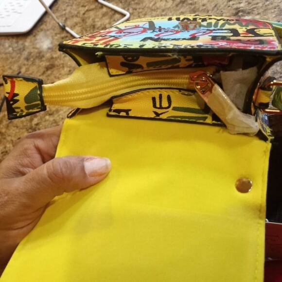 LE MIEL VEGAN APPROVED CROSS BODY HANDBAG - Picture 5 of 13